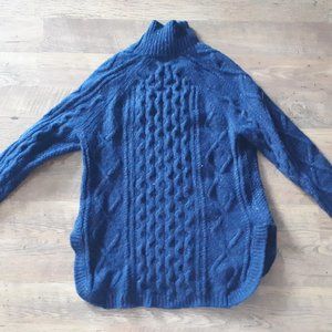 Far West Cable Knit Wool Sweater